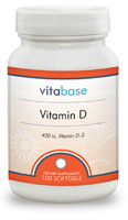 Vitamin D - 400 by Vitabase